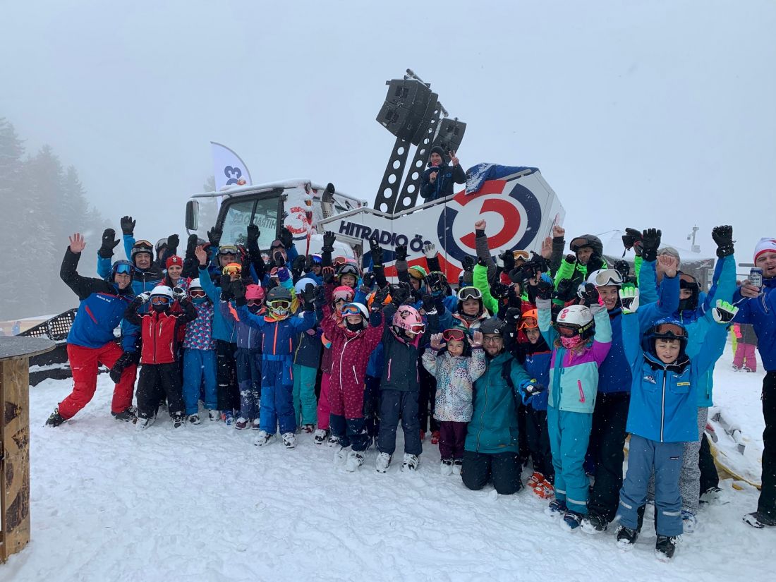 Ö3 Pistenbully am Glungezer